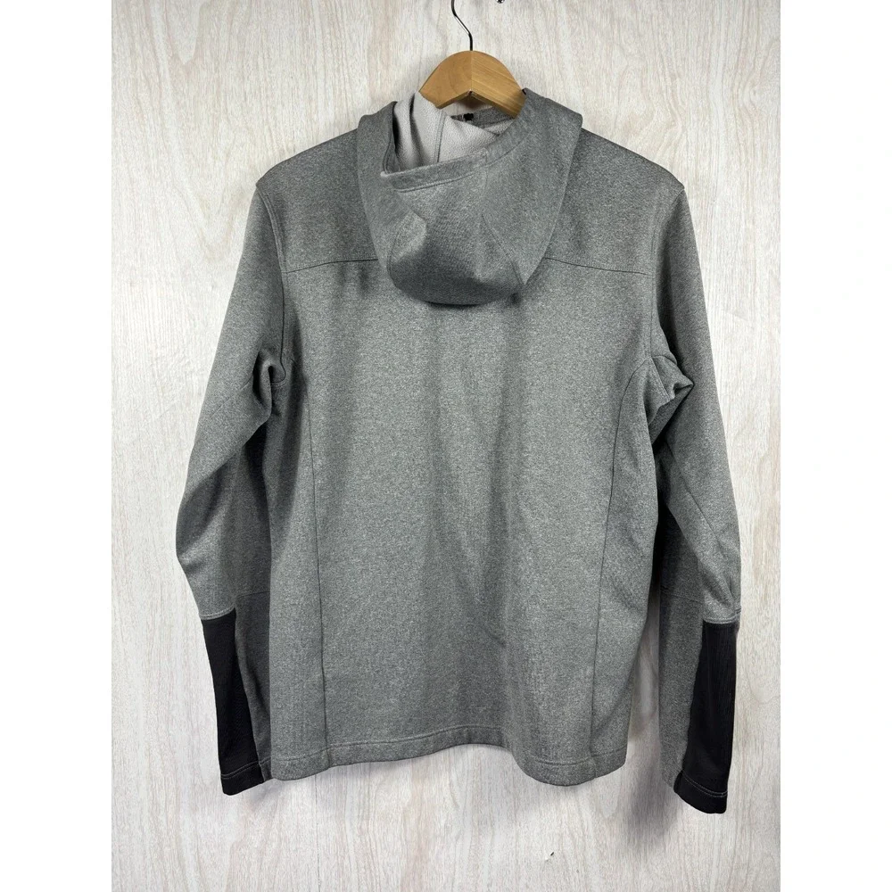 The North Face Canyonlands Hoodie Gray Full Zip Fleece Mens M Outdoor Hiking
